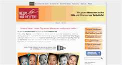 Desktop Screenshot of help-wirhelfen.de