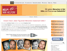 Tablet Screenshot of help-wirhelfen.de